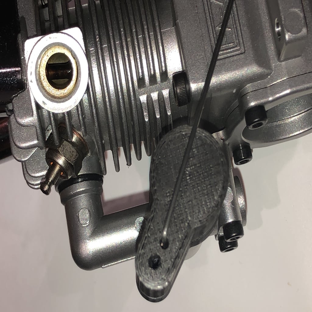 Throttle Lever Extension 3d model
