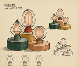 Shell Kinetic Shade Design Series 3d model