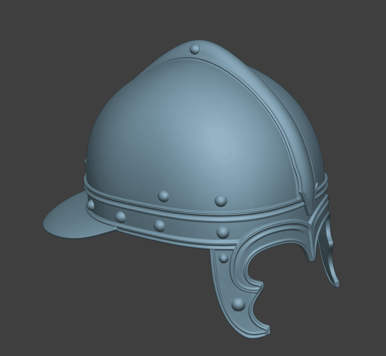 Roman Guard Helmet 3d model