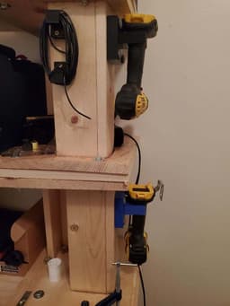 Cordless Drill Mount 3d model
