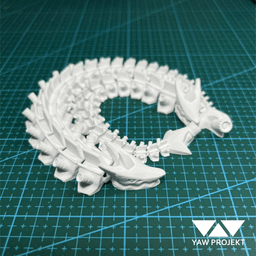 Flexi Mecha Dragon 3d model