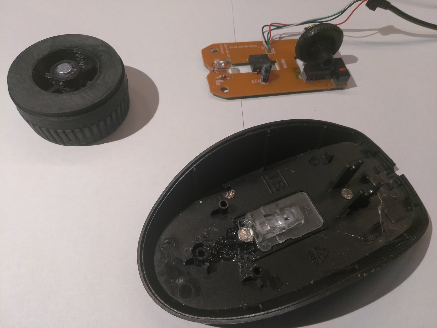 paddle_controller_knob.stl - Make sure the polarity of the magnets match up before gluing! - 3d model