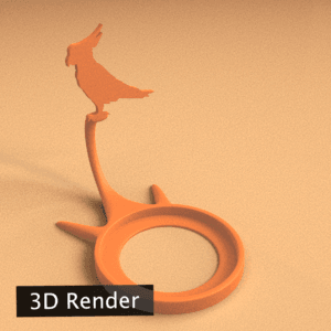 Animal Parrot 3d model