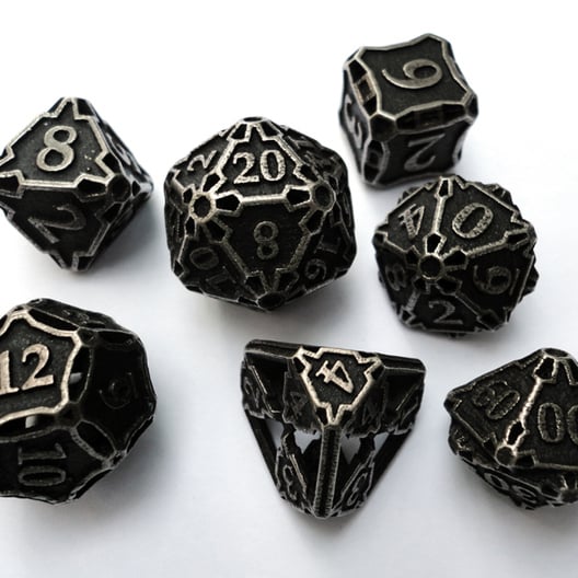 Premiere Dice Set with Decader 3d model