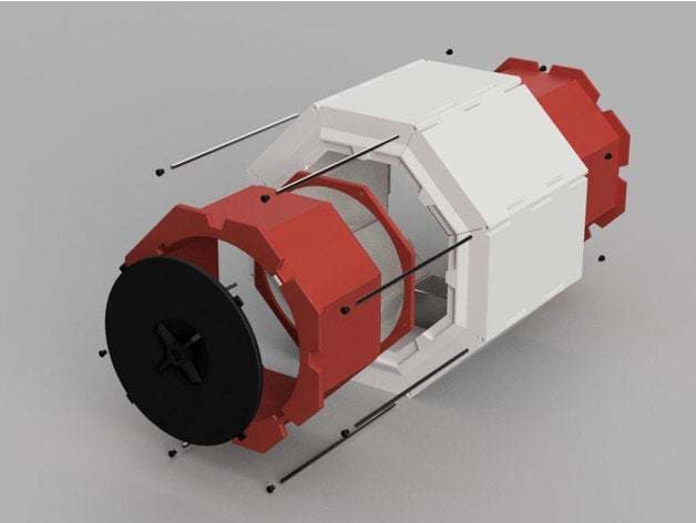 Giant-er Rolling Storage Box 3d model
