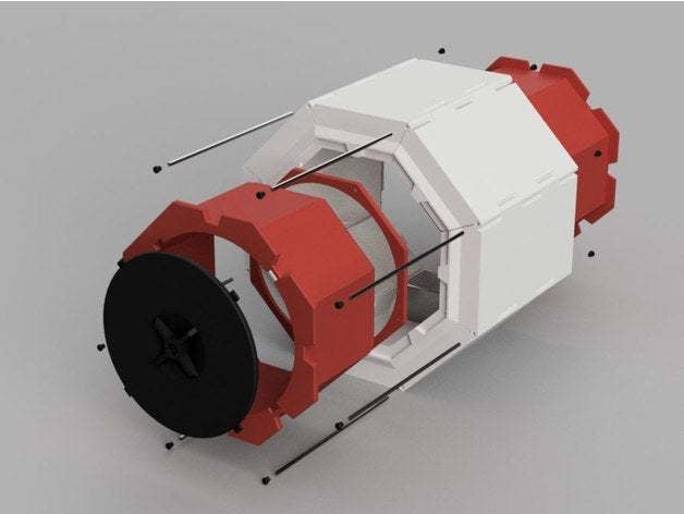 Giant-er Rolling Storage Box 3d model