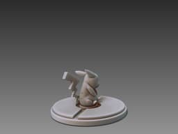 Pikachu-Desk Companion 3d model