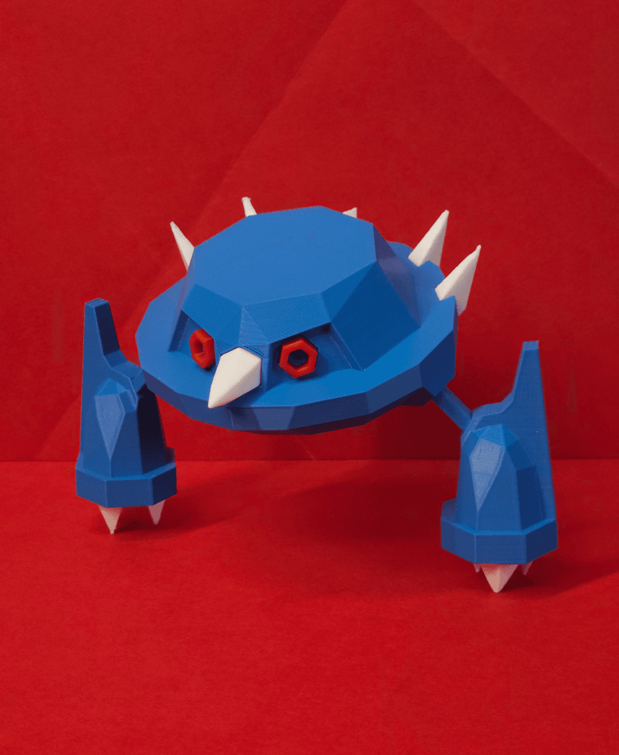 Metang Low Poly Pokemon 3d model