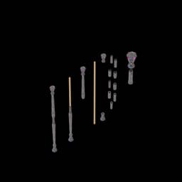 Marvel Rivals Gambit Staff 3d model