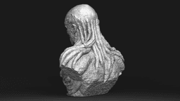 Vecna Statue 3d model