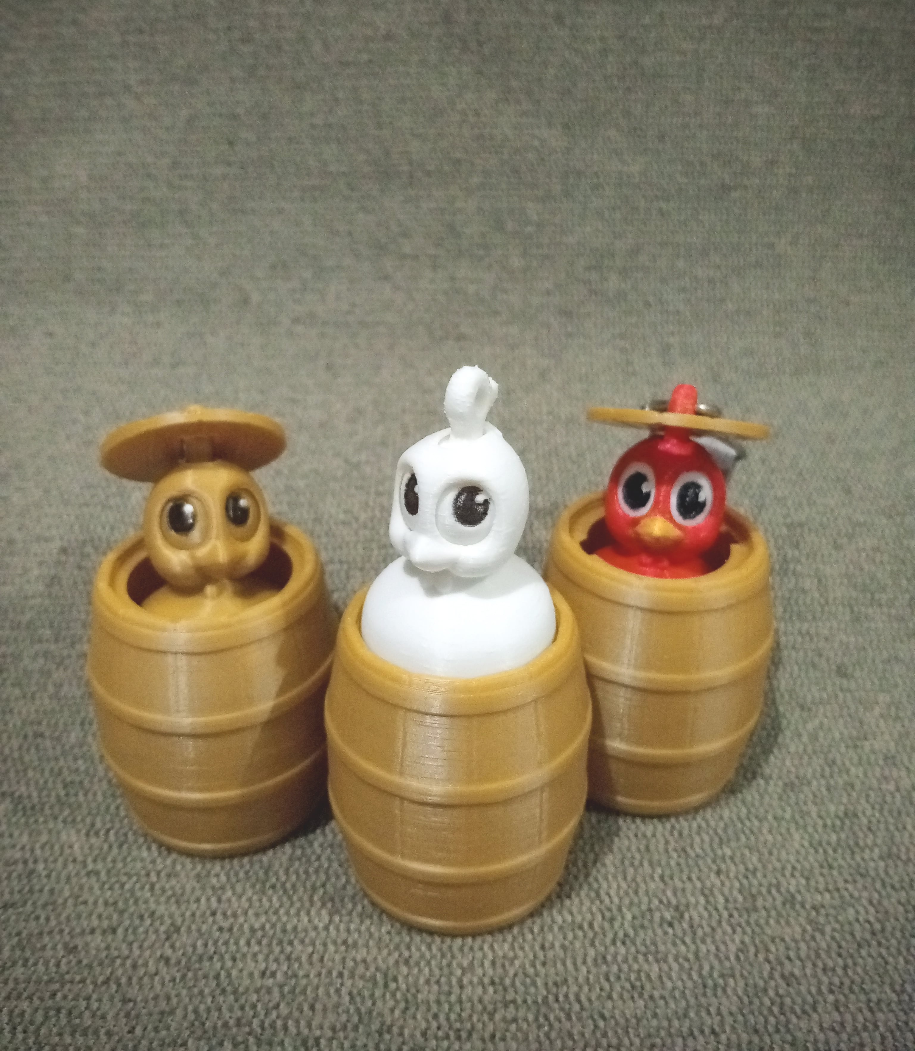 Turkey in a Barrel 3d model