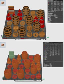 Turkey in a Barrel 3d model