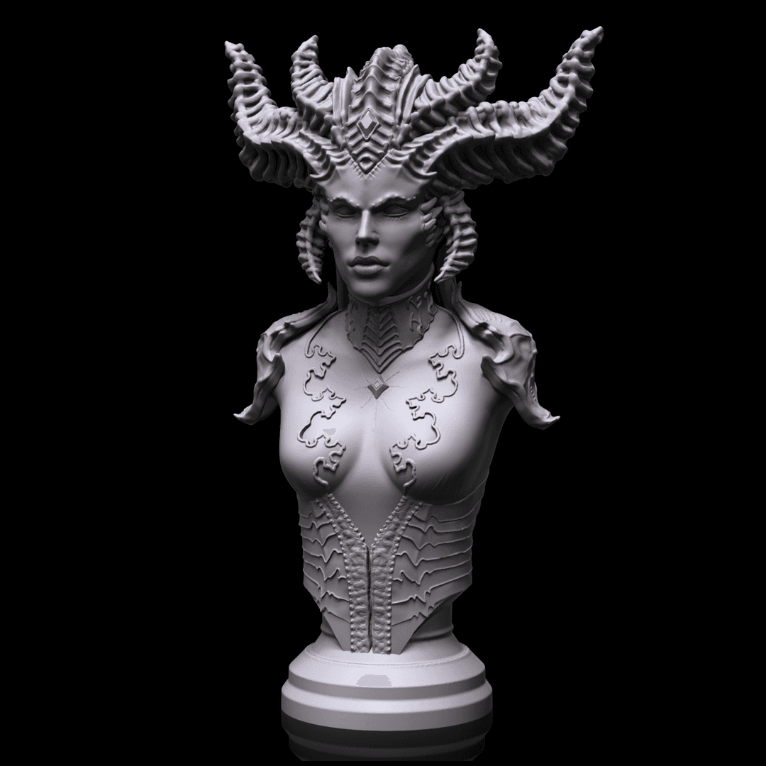 Lilith Bust *Old Version* (Pre-Supported) 3d model