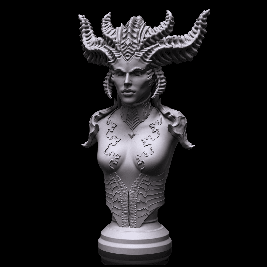 Lilith Bust *Old Version* (Pre-Supported) 3d model