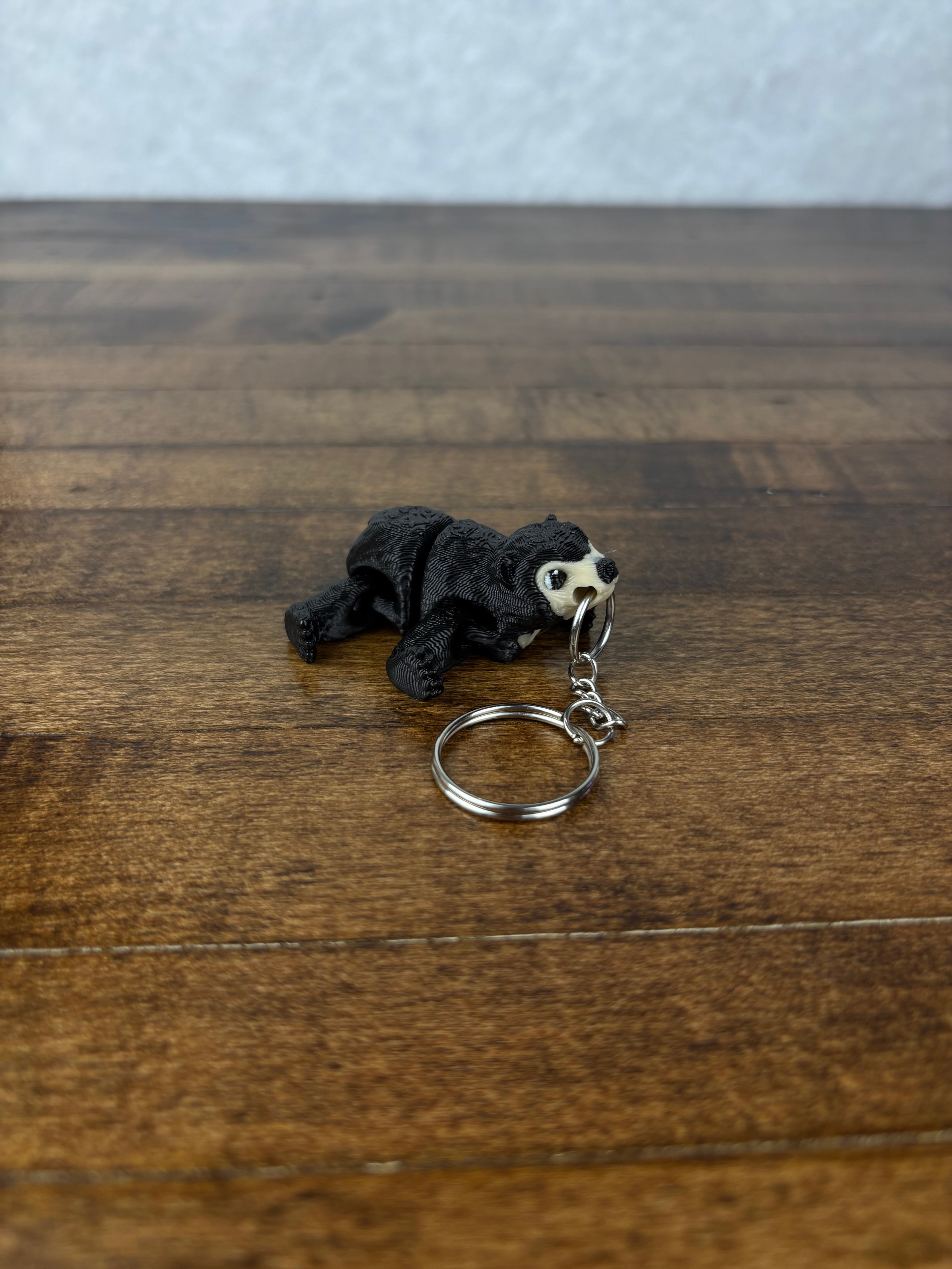 Sun Bear Keychain 3d model