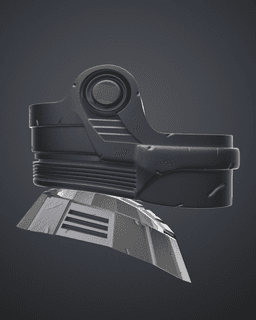 Darth Malak's Mask - Star Wars 3d model