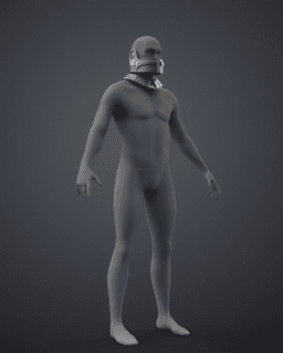 Darth Malak's Mask - Star Wars 3d model