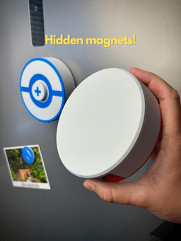 Pill Dispenser | Fridge Magnet | Pokemon 3d model