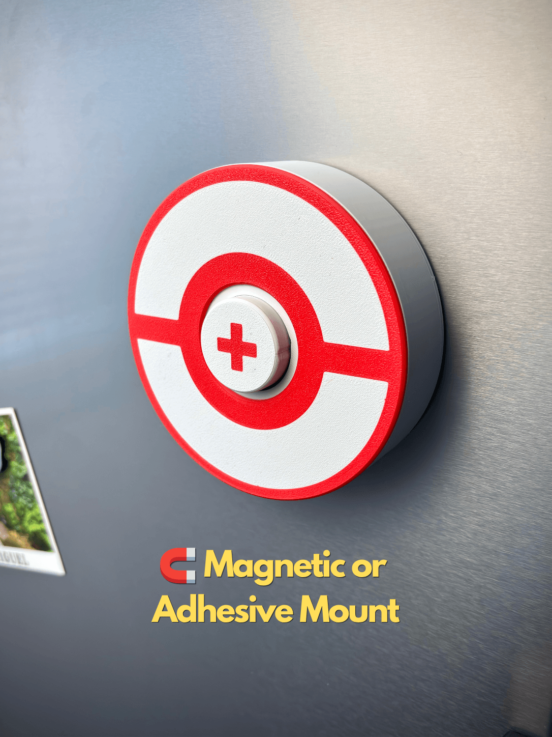 Pill Dispenser | Fridge Magnet | Pokemon 3d model