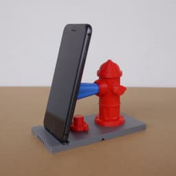 Fire Hydrant Phone/Tablet Stand 3d model