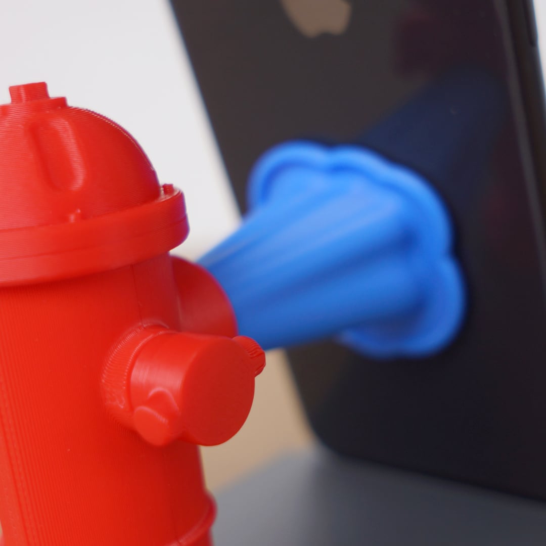 Fire Hydrant Phone/Tablet Stand 3d model