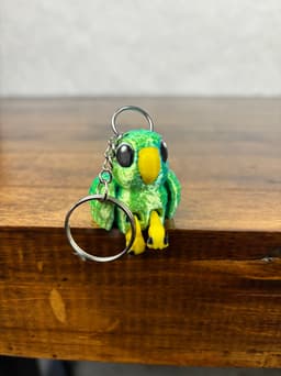 Parrot Fidget Keychain 3d model