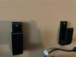 Thin profile laptop wall mount 3d model