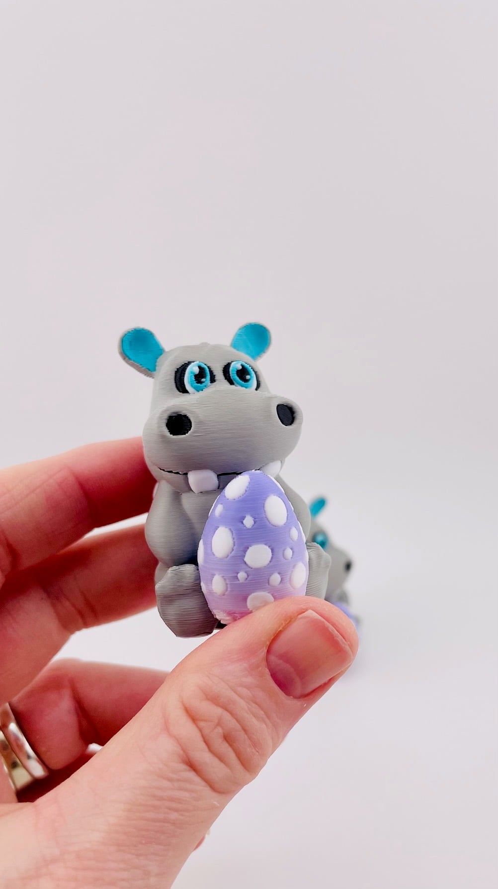 Eggables Hippo 3d model
