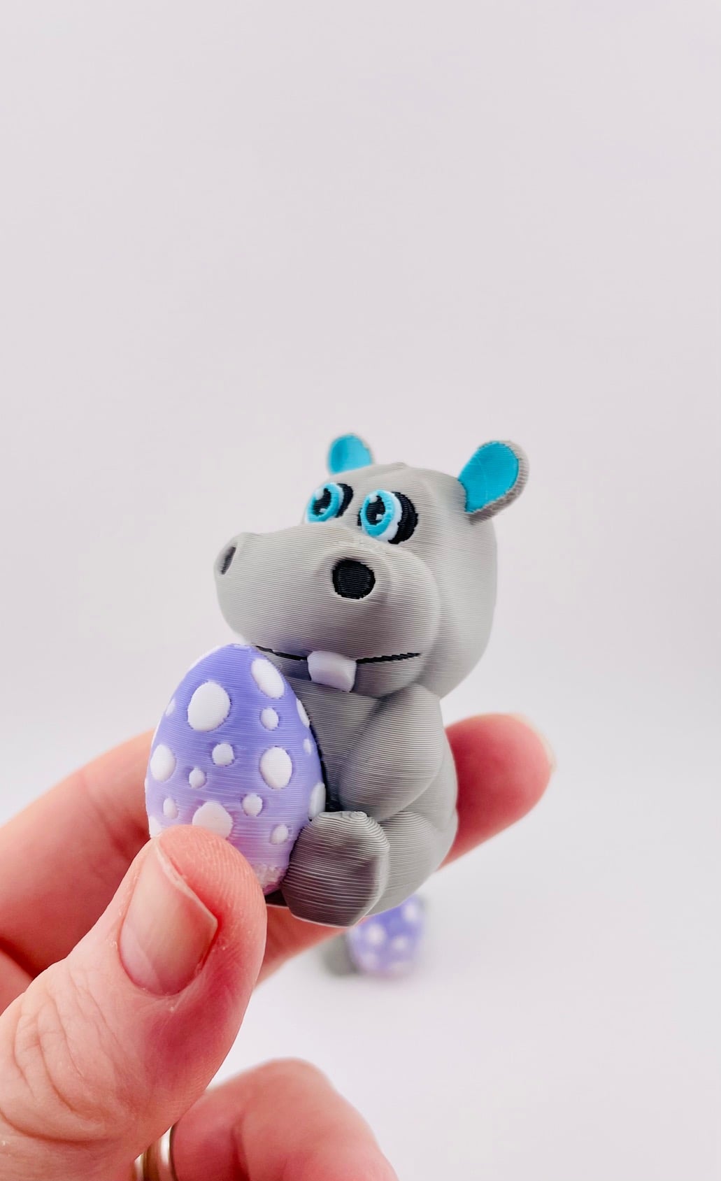 Eggables Hippo 3d model
