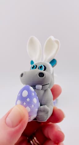 Eggables Hippo 3d model
