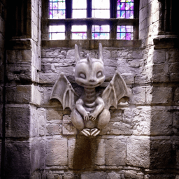 Baby Dragon Wall Mount 3d model
