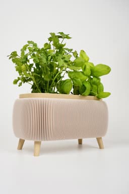 THALOR HERBS planter with legs 3d model