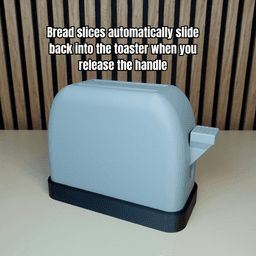 Slab Toaster (PSA) - Functional PSA Graded Card Holder 3d model