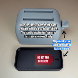Slab Toaster (PSA) - Functional PSA Graded Card Holder 3d model