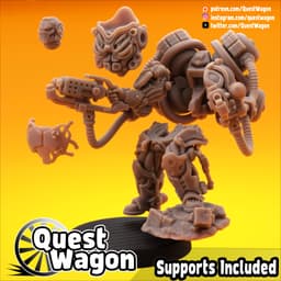 Heavy Unit Space Aggressor Dual Flamer 3d model