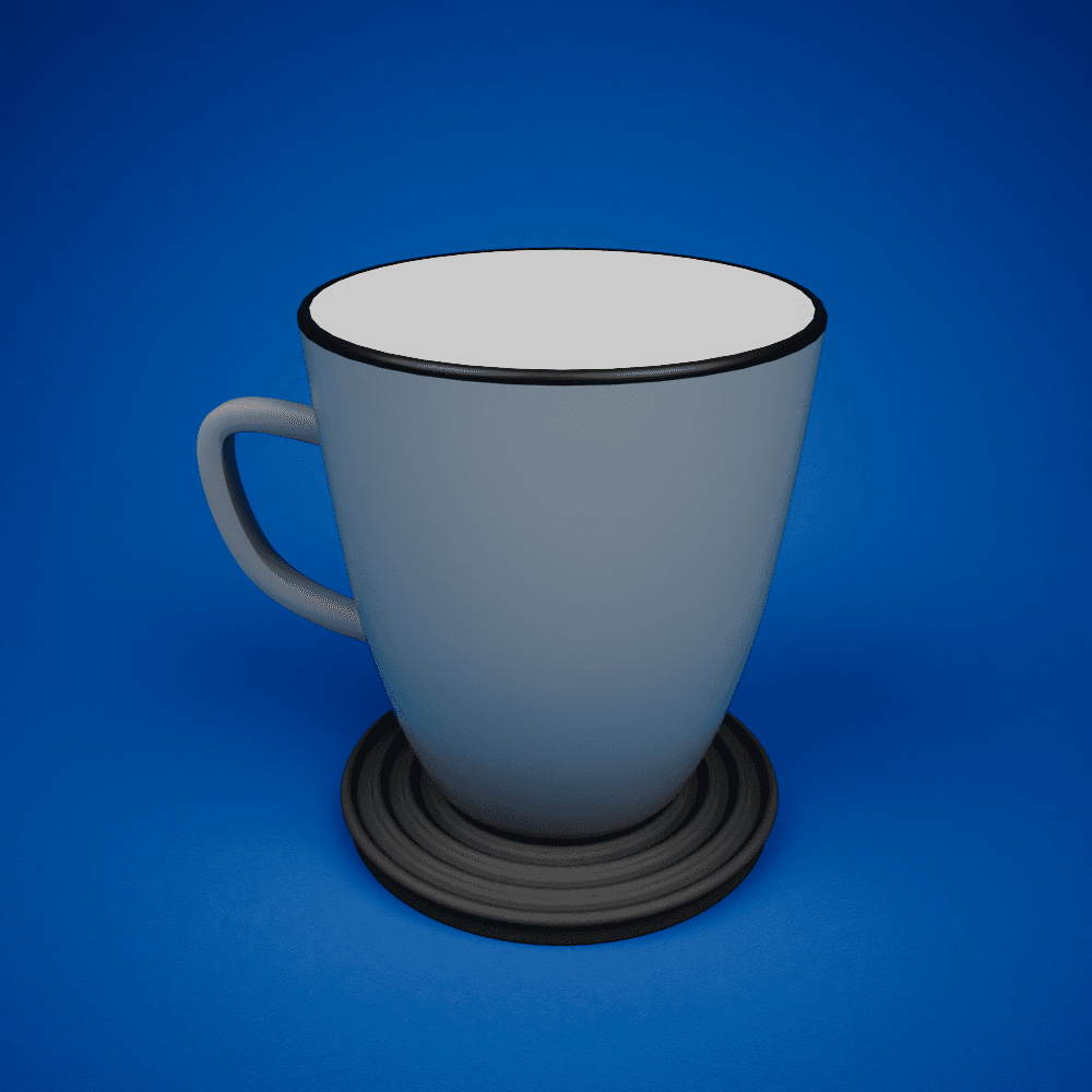 Spiral Pattern Drink Coasters 3d model