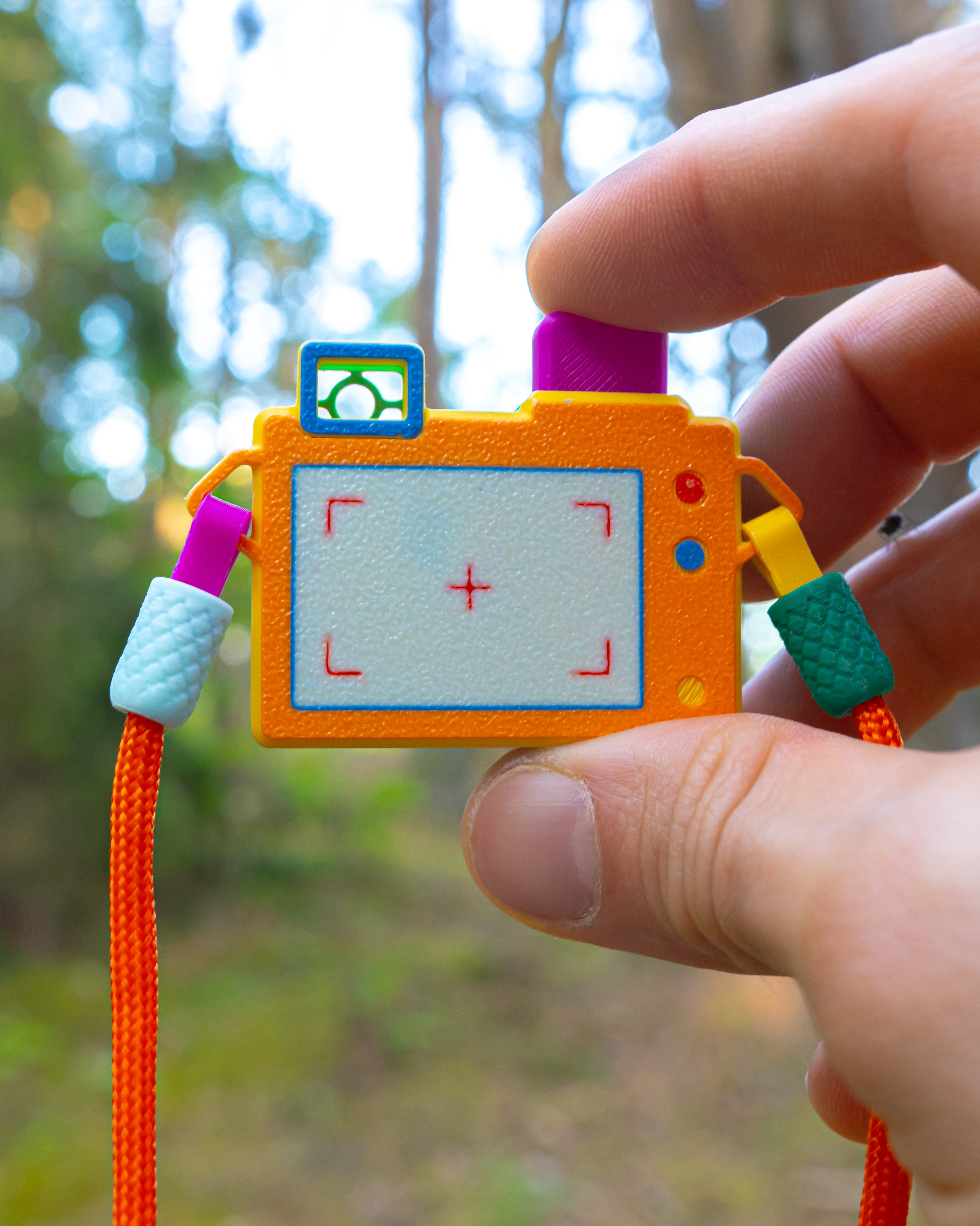Momentus Mind Camera PRO // Fidget Clicker + Memory Device 3d model