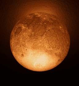 Moon Ceiling Lamp 3d model