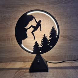 LED Ring Lamp 3d model