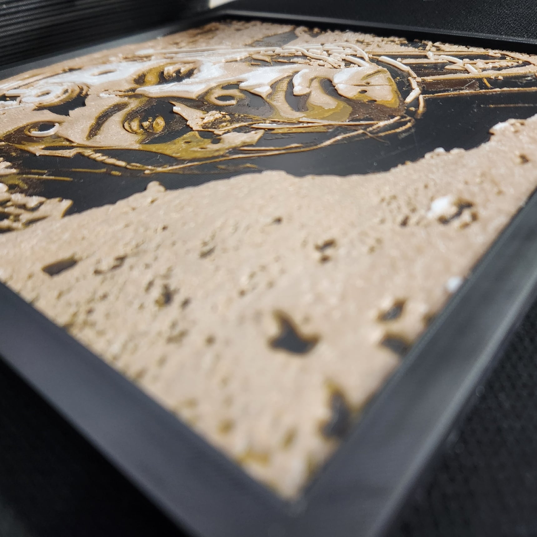 3D Printed Painting - Cyborg 3d model