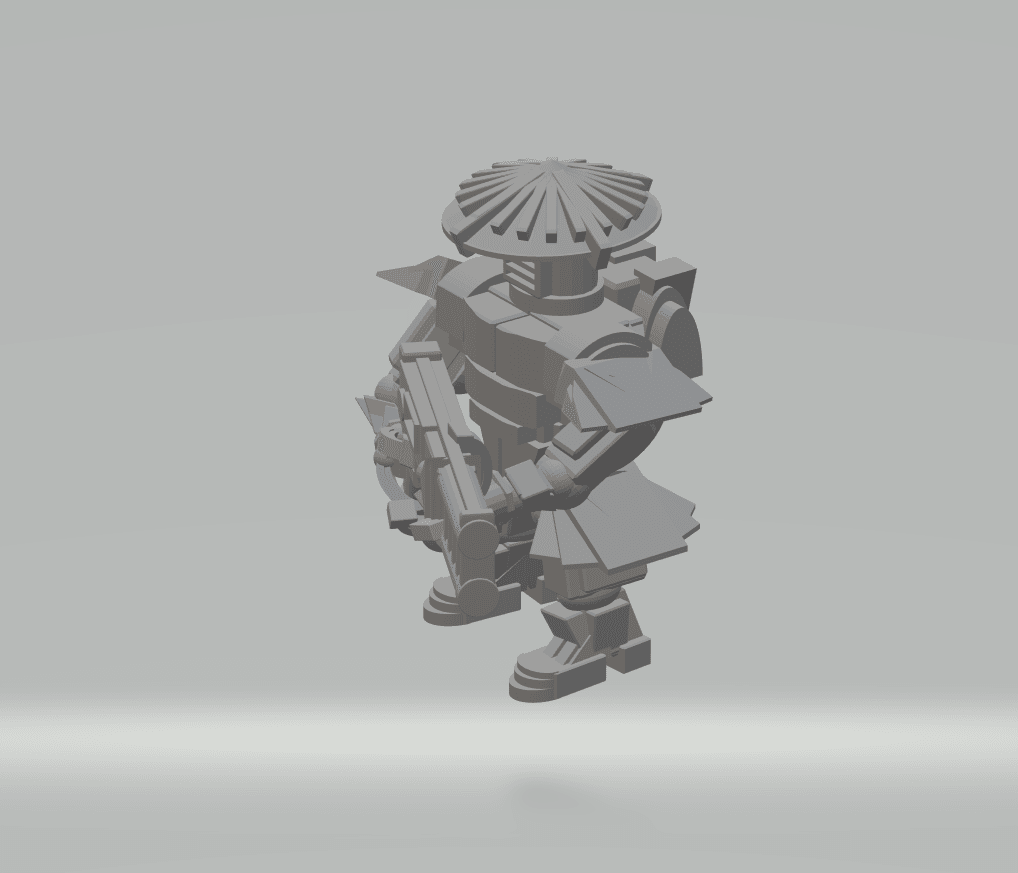 FHW: Battle force Laxiot weaponized basic 2 with hat 3d model