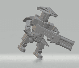 FHW: Battle force Laxiot weaponized basic 2 with hat 3d model