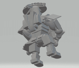 FHW: Battle force Laxiot weaponized basic 2 with hat 3d model