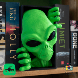 Alien Book Nook / Multi Parts 3d model