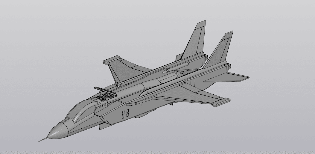 як-141.stl 3d model