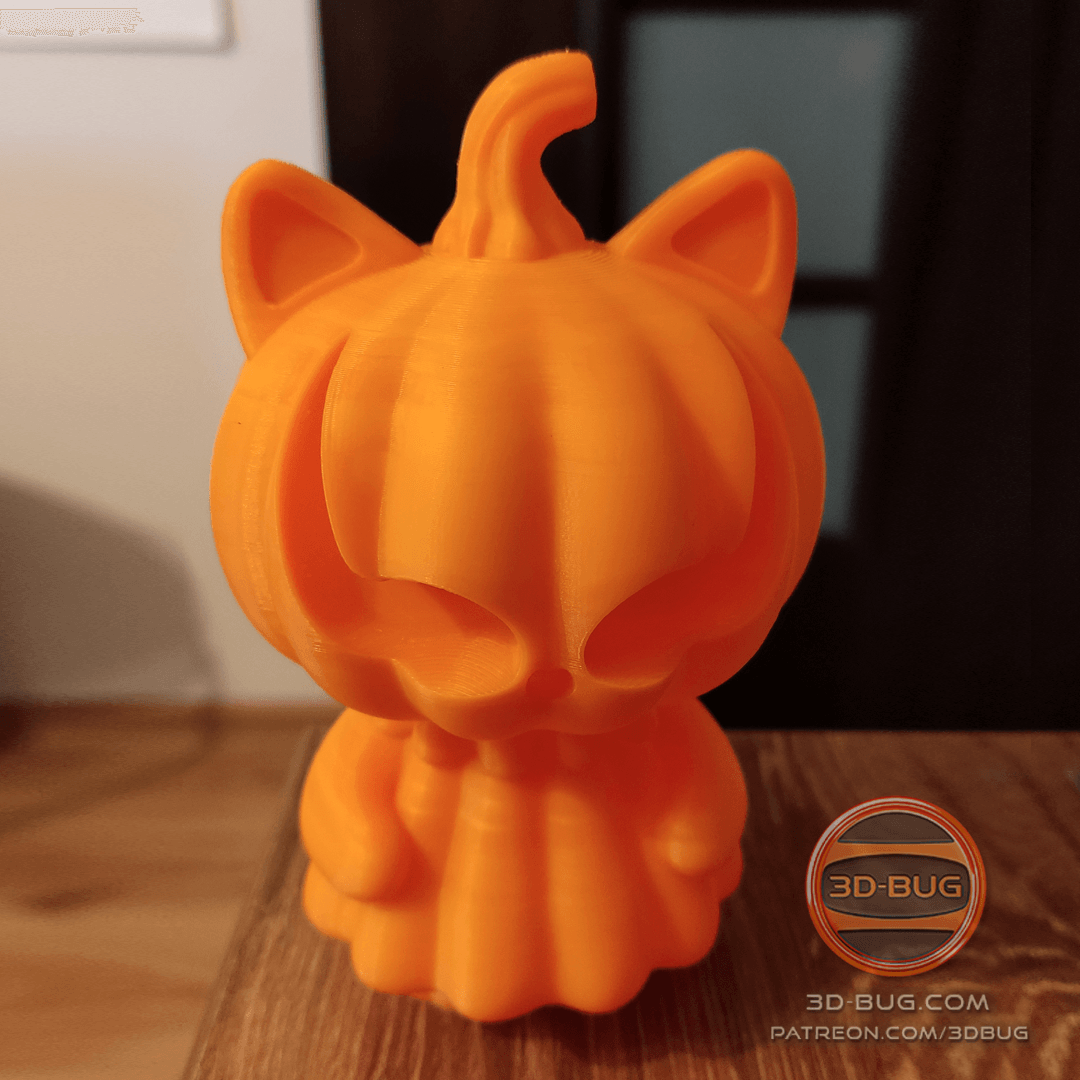 PumpKitty Night Light 3d model