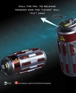 G10 Incendiary 3d model