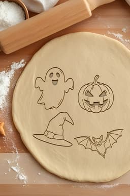 Halloween Cookie Cutter Biscuit Cutter 3d model