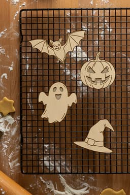 Halloween Cookie Cutter Biscuit Cutter 3d model