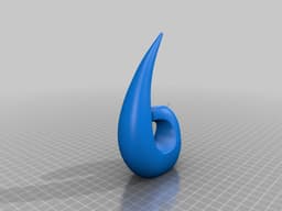 Comma sculpture 3d model